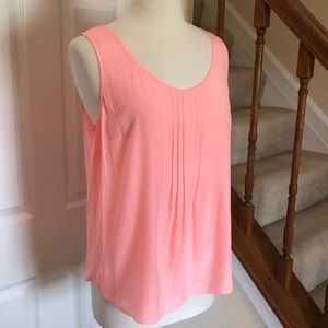 Lilly Pulitzer 100% silk peach top